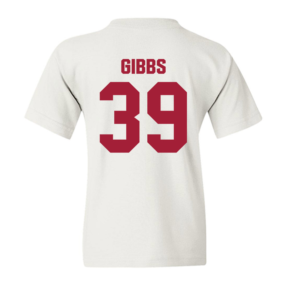 Indiana - NCAA Football : Trevor Gibbs - Classic Shersey Youth T-Shirt-1