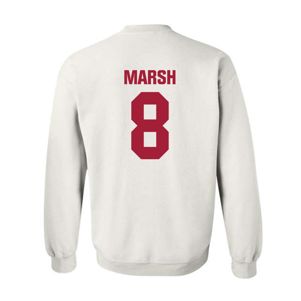 Indiana - NCAA Football : Nick Marsh - Classic Shersey Crewneck Sweatshirt-1