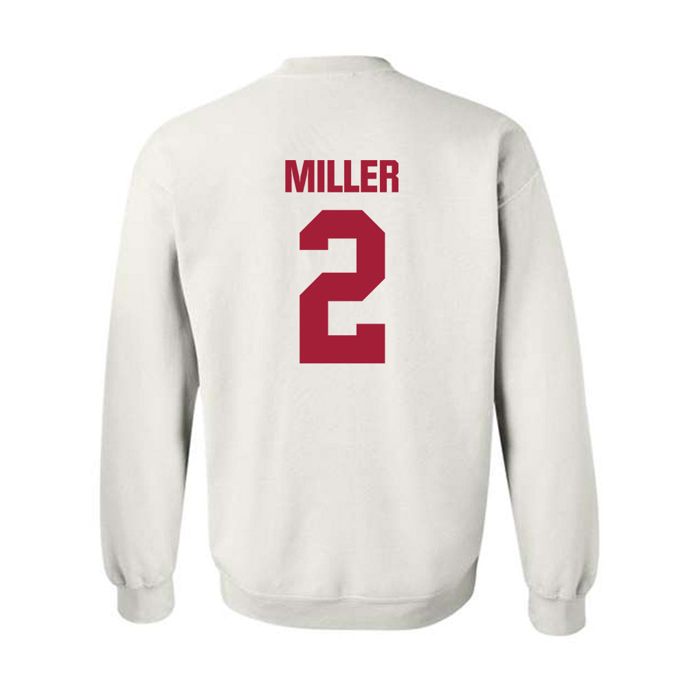 Indiana - NCAA Softball : Sarah Miller - Classic Shersey Crewneck Sweatshirt-1