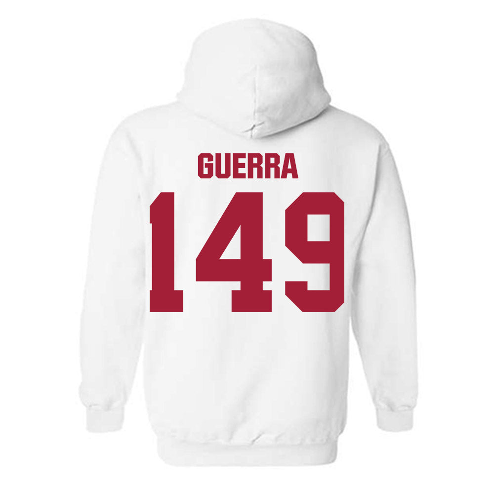 Indiana - NCAA Wrestling : Tyler Guerra - Classic Shersey Hooded Sweatshirt-1