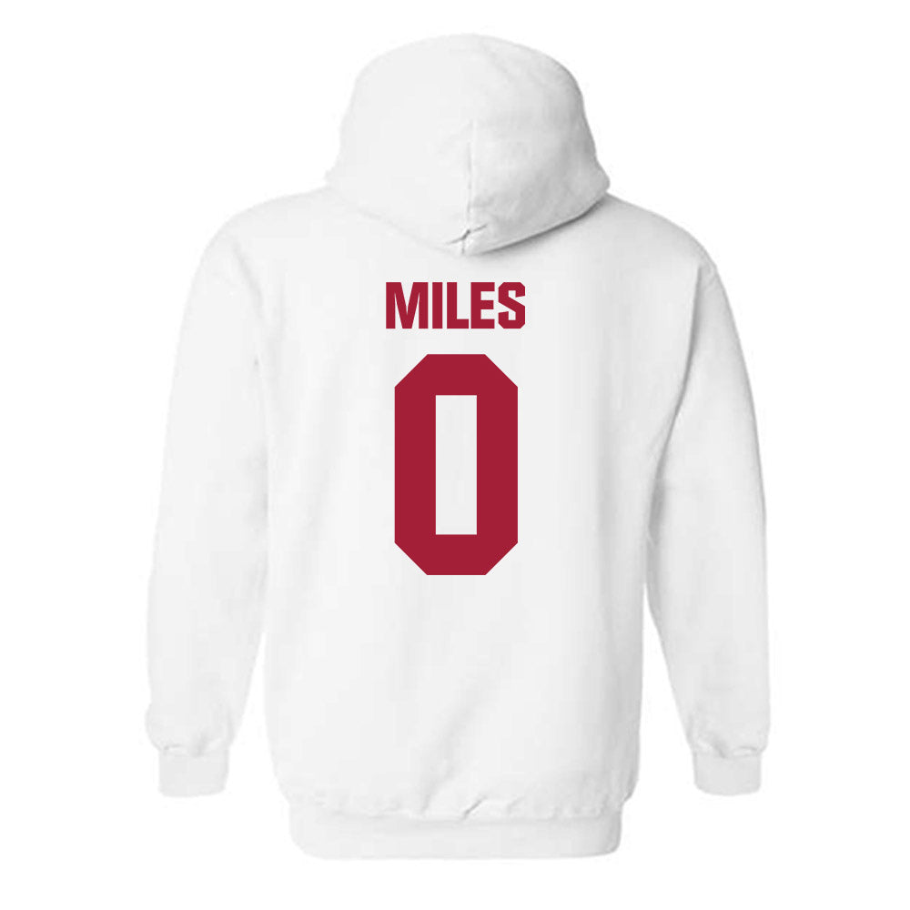 Indiana - NCAA Men's Basketball : Jasai Miles - Classic Shersey Hooded Sweatshirt-1