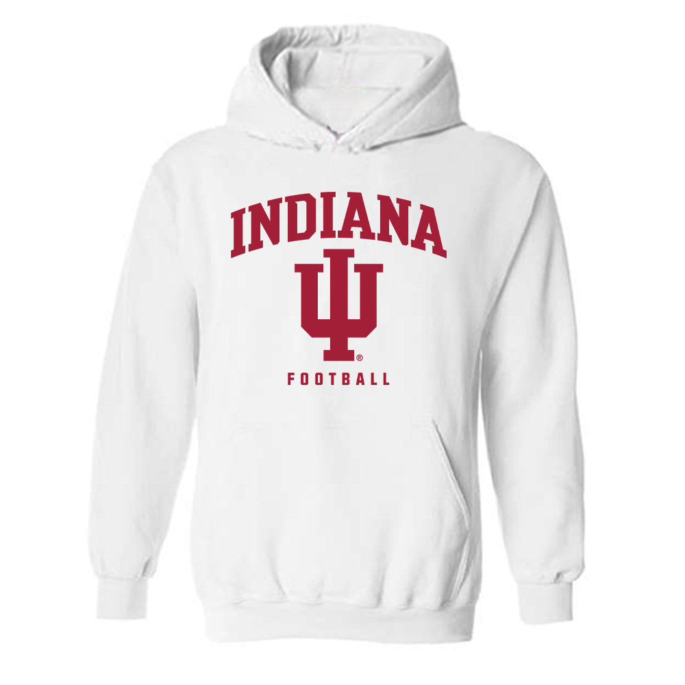 Indiana - NCAA Football : Clay Conner - Classic Shersey Hooded Sweatshirt-0
