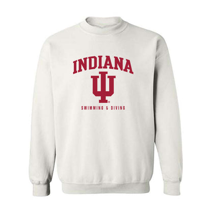 Indiana - NCAA Men's Swimming & Diving : Luke Ellis - Classic Shersey Crewneck Sweatshirt-0
