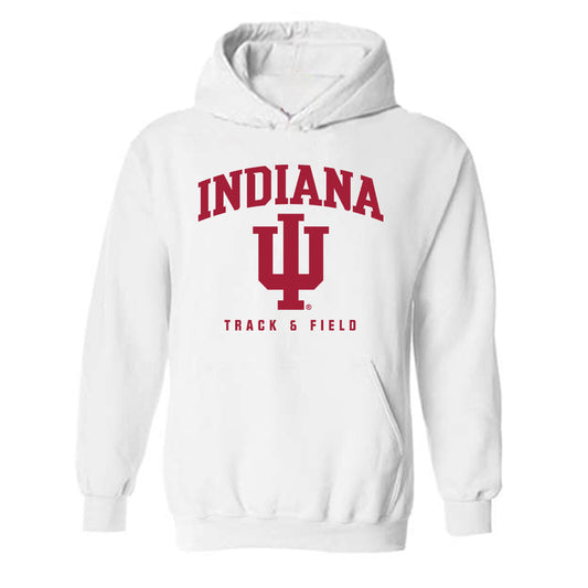 Indiana - NCAA Men's Track & Field : Rocklan Boisseau - Classic Shersey Hooded Sweatshirt-0