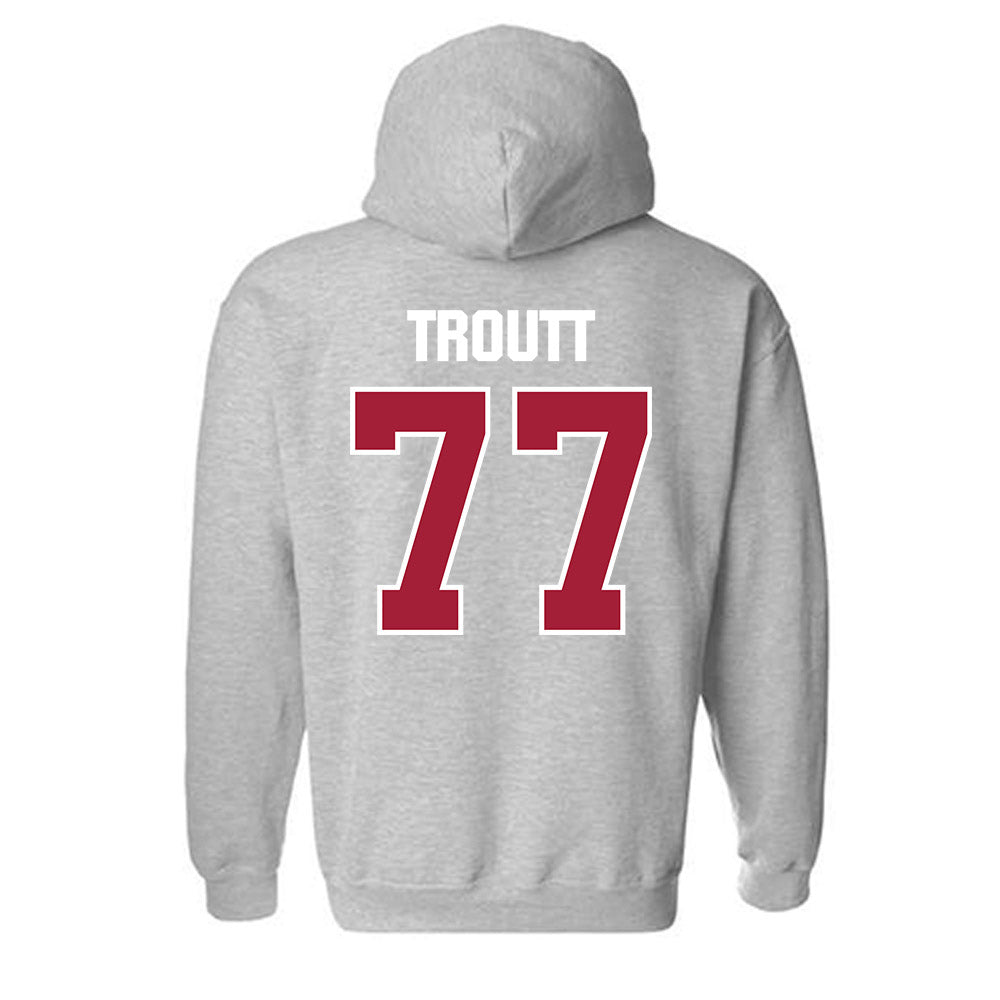 Indiana - NCAA Softball : Ella Troutt - Classic Shersey Hooded Sweatshirt-1
