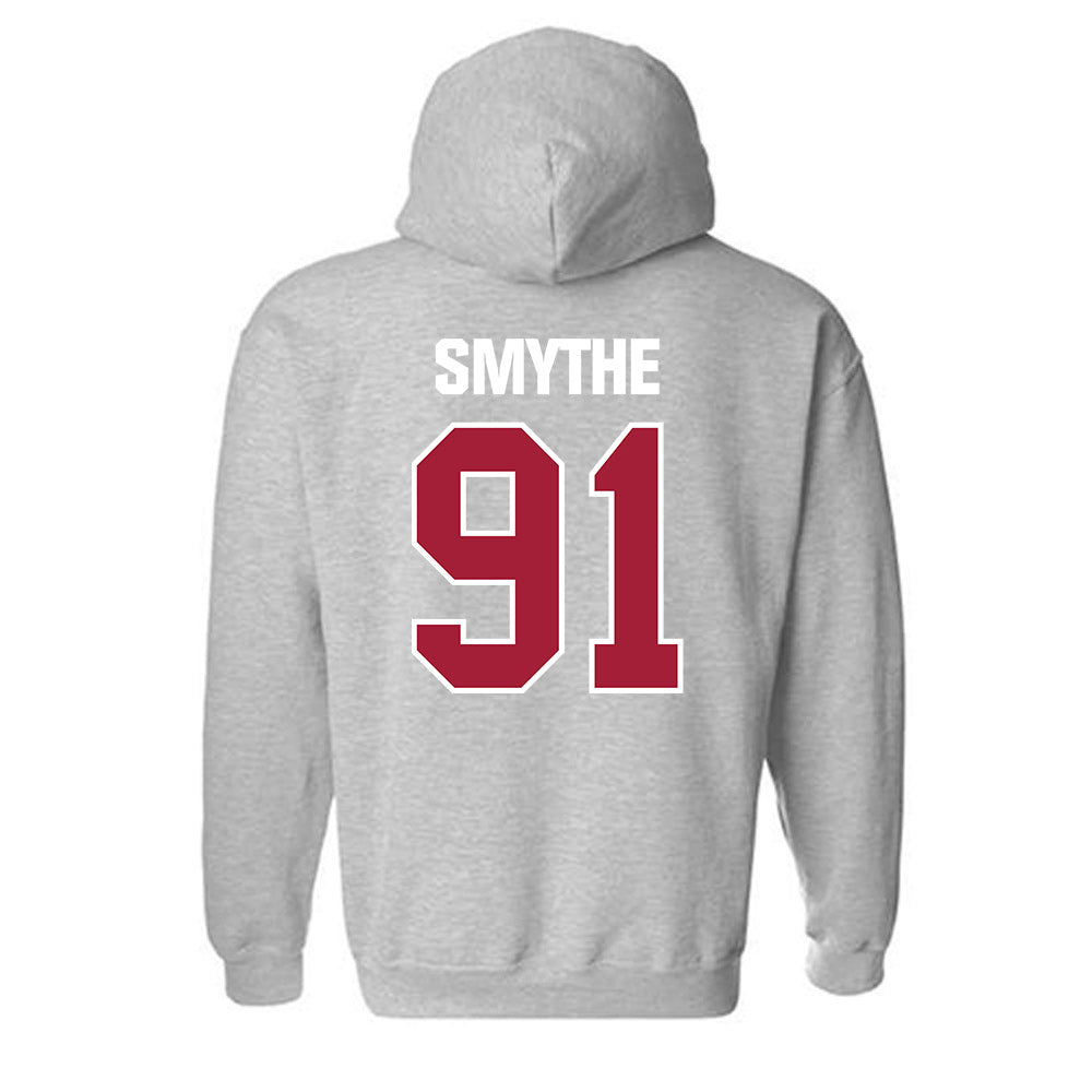 Indiana - NCAA Football : Blake Smythe - Classic Shersey Hooded Sweatshirt-1