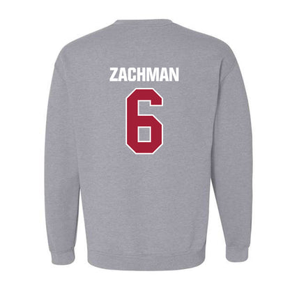 Indiana - NCAA Football : Preston Zachman - Classic Shersey Crewneck Sweatshirt-1