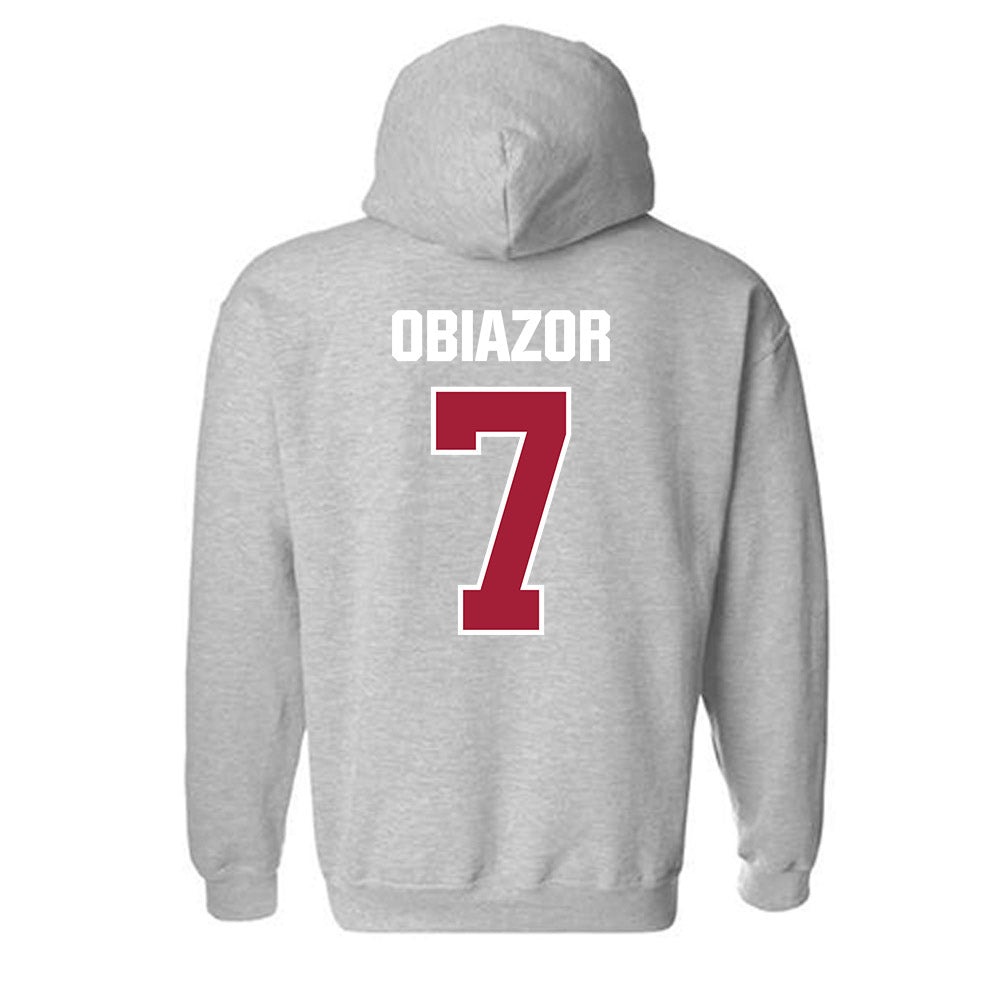Indiana - NCAA Football : Chiddi Obiazor - Classic Shersey Hooded Sweatshirt-1