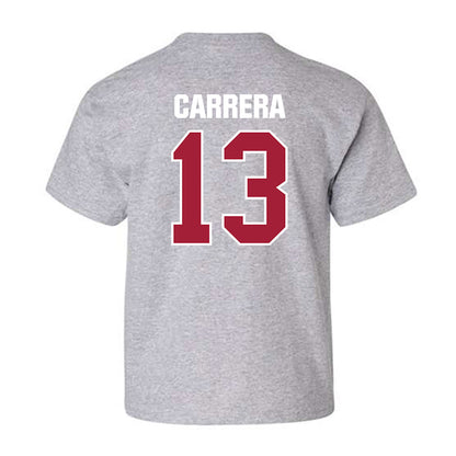 Indiana - NCAA Baseball : Xavier Carrera - Classic Shersey Youth T-Shirt-1