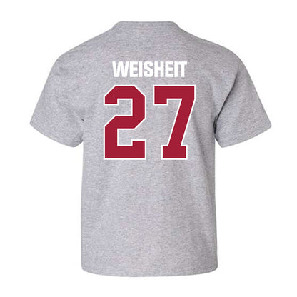 Indiana - NCAA Baseball : Clayton Weisheit - Classic Shersey Youth T-Shirt-1
