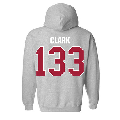 Indiana - NCAA Wrestling : Marlo Clark - Classic Shersey Hooded Sweatshirt-1