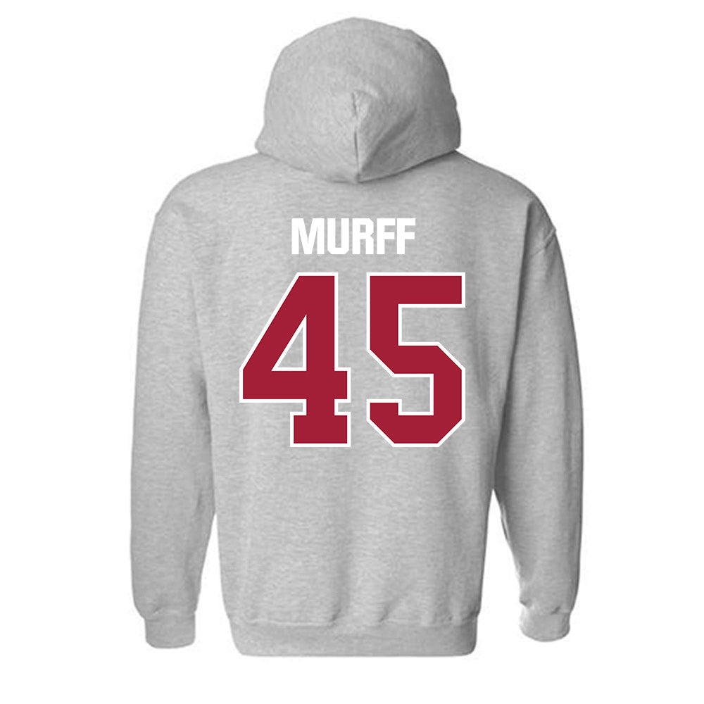 Indiana - NCAA Football : Lincoln Murff - Classic Shersey Hooded Sweatshirt-1