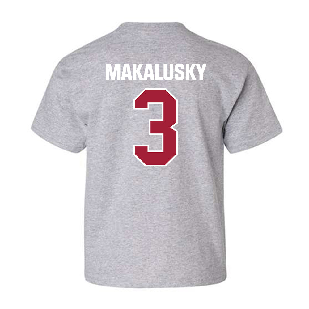 Indiana - NCAA Women's Basketball : Maya Makalusky - Classic Shersey Youth T-Shirt-1