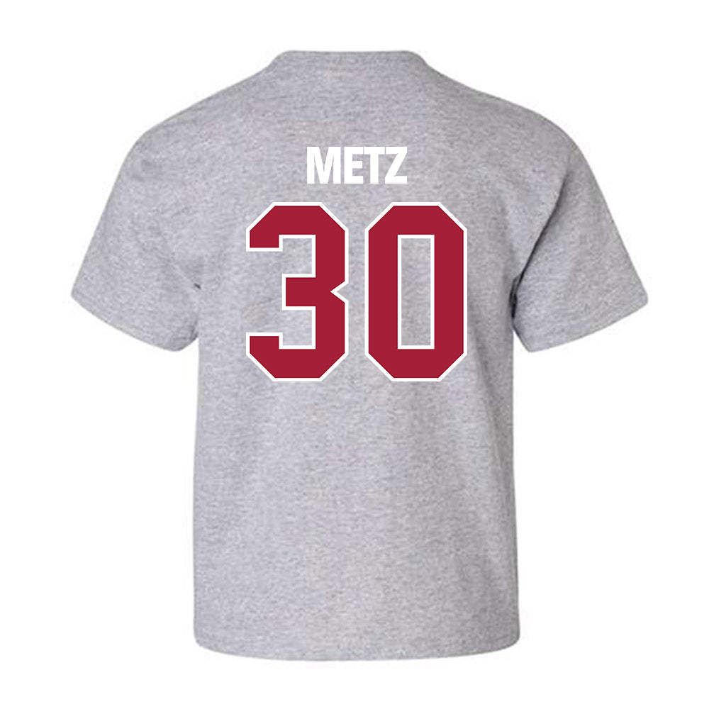 Indiana - NCAA Baseball : Blane Metz - Classic Shersey Youth T-Shirt-1