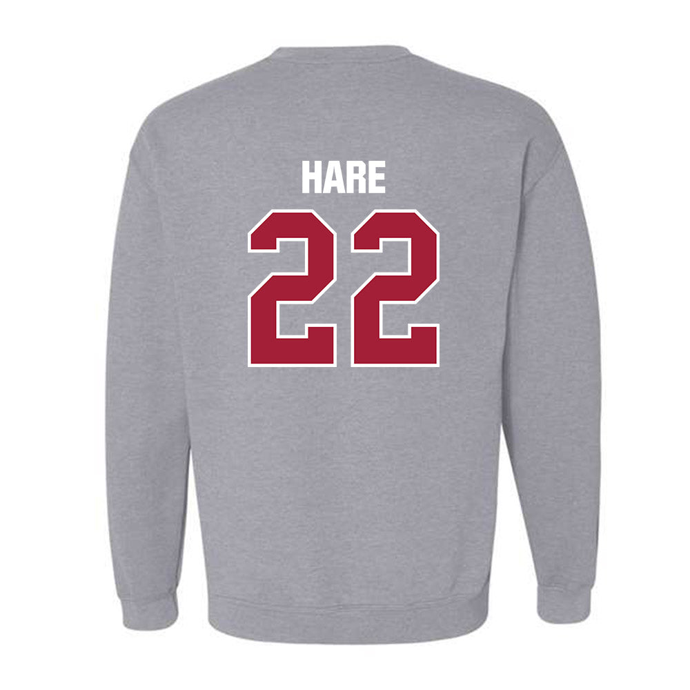 Indiana - NCAA Women's Basketball : Mackenzie Hare - Classic Shersey Crewneck Sweatshirt-1
