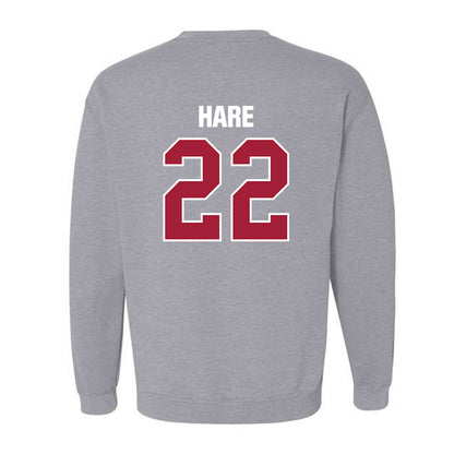 Indiana - NCAA Women's Basketball : Mackenzie Hare - Classic Shersey Crewneck Sweatshirt-1