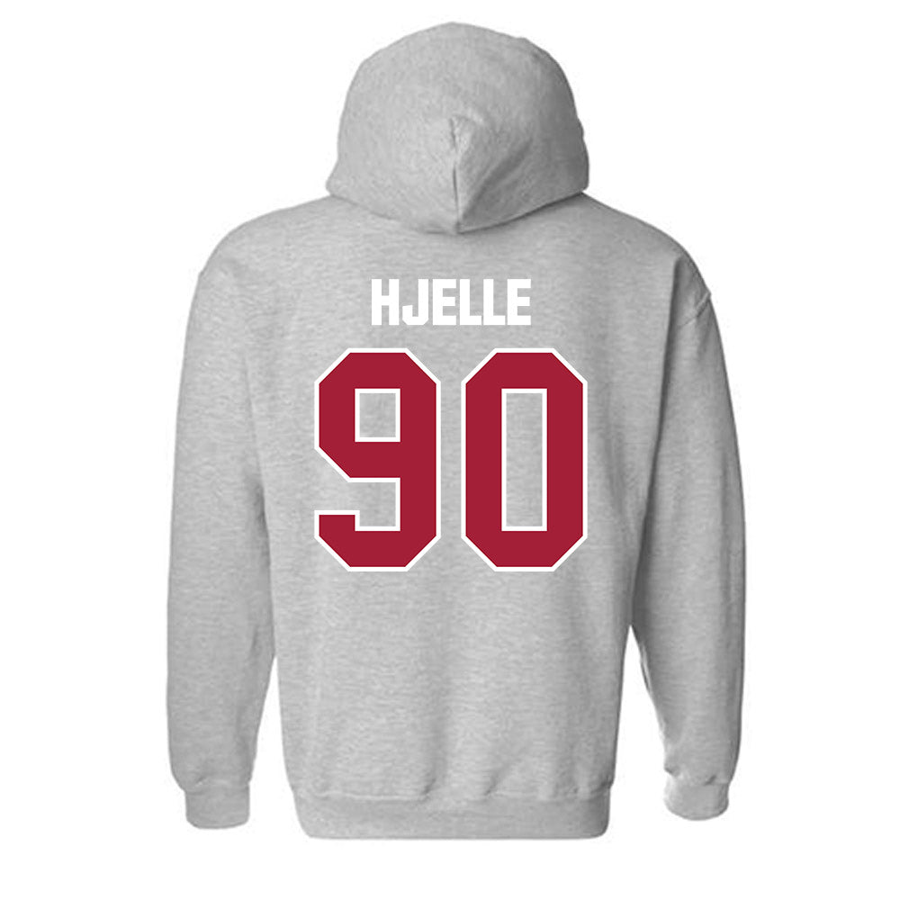 Indiana - NCAA Football : Joe Hjelle - Classic Shersey Hooded Sweatshirt-1
