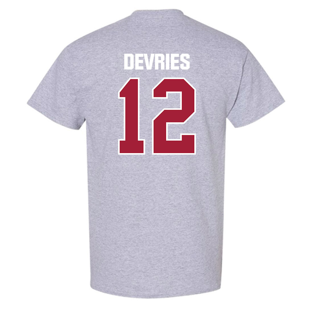 Indiana - NCAA Men's Basketball : Tucker DeVries - Classic Shersey T-Shirt-1