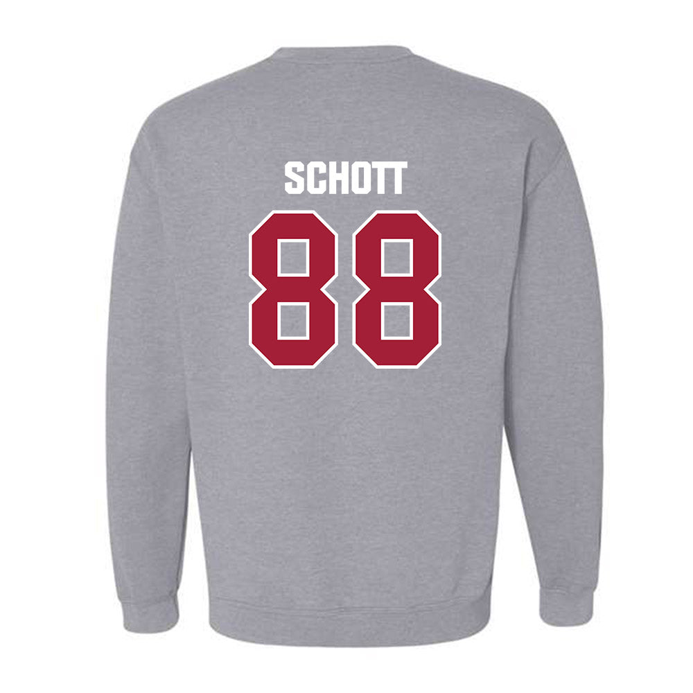 Indiana - NCAA Football : Brock Schott - Classic Shersey Crewneck Sweatshirt-1