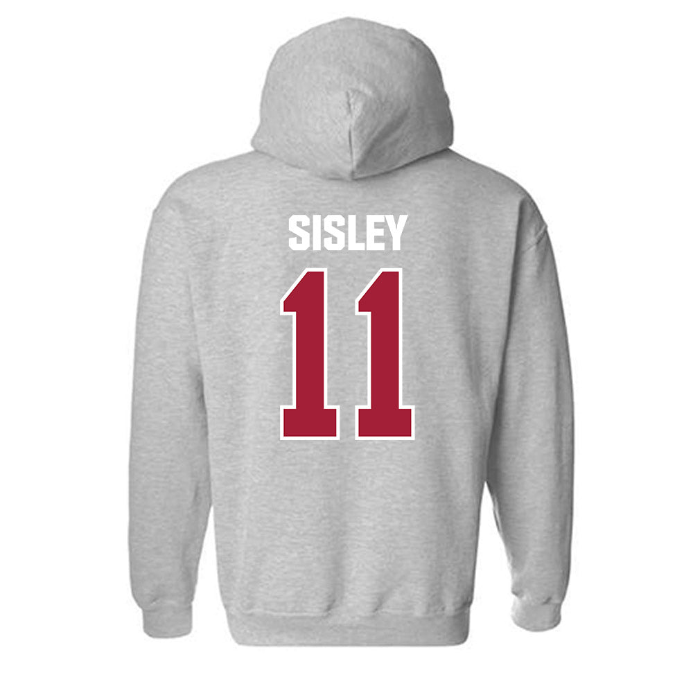 Indiana - NCAA Men's Basketball : Trent Sisley - Classic Shersey Hooded Sweatshirt-1