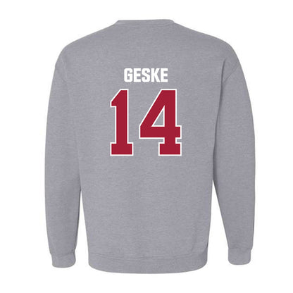Indiana - NCAA Football : Maverick Geske - Classic Shersey Crewneck Sweatshirt-1