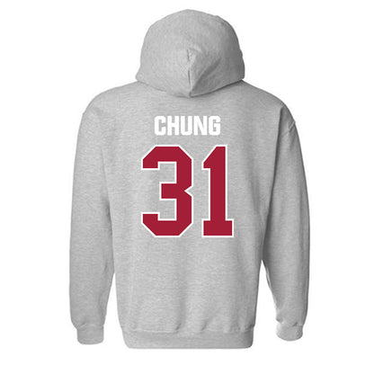 Indiana - NCAA Football : Anthony Chung - Classic Shersey Hooded Sweatshirt-1