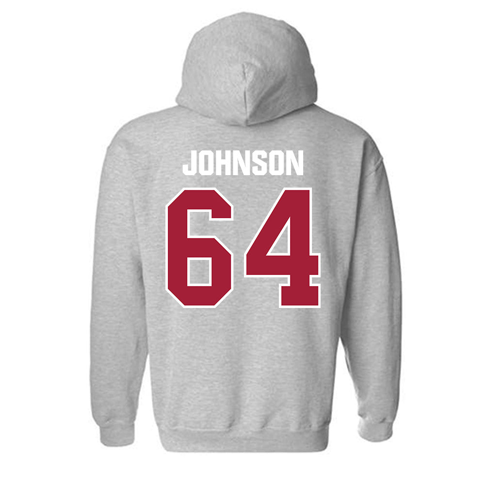 Indiana - NCAA Football : Chance Johnson - Classic Shersey Hooded Sweatshirt-1