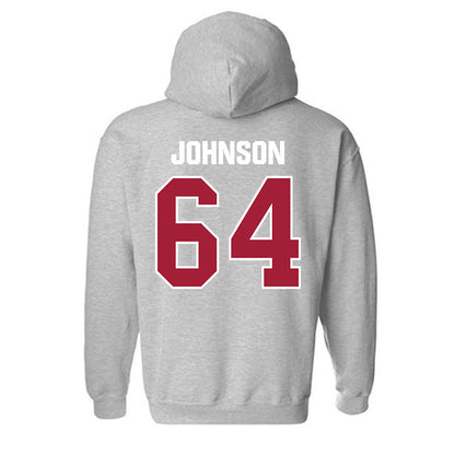 Indiana - NCAA Football : Chance Johnson - Classic Shersey Hooded Sweatshirt-1