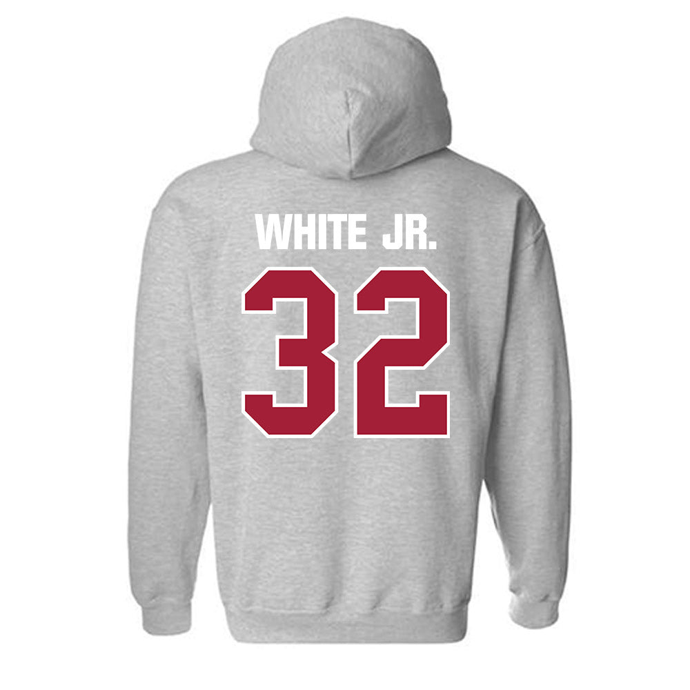 Indiana - NCAA Baseball : Ian White Jr. - Classic Shersey Hooded Sweatshirt-1