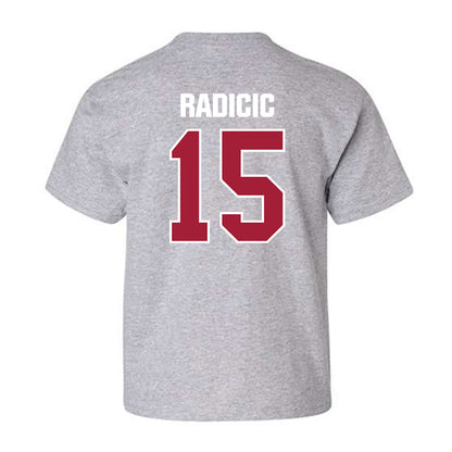 Indiana - NCAA Football : Nicolas Radicic - Classic Shersey Youth T-Shirt-1