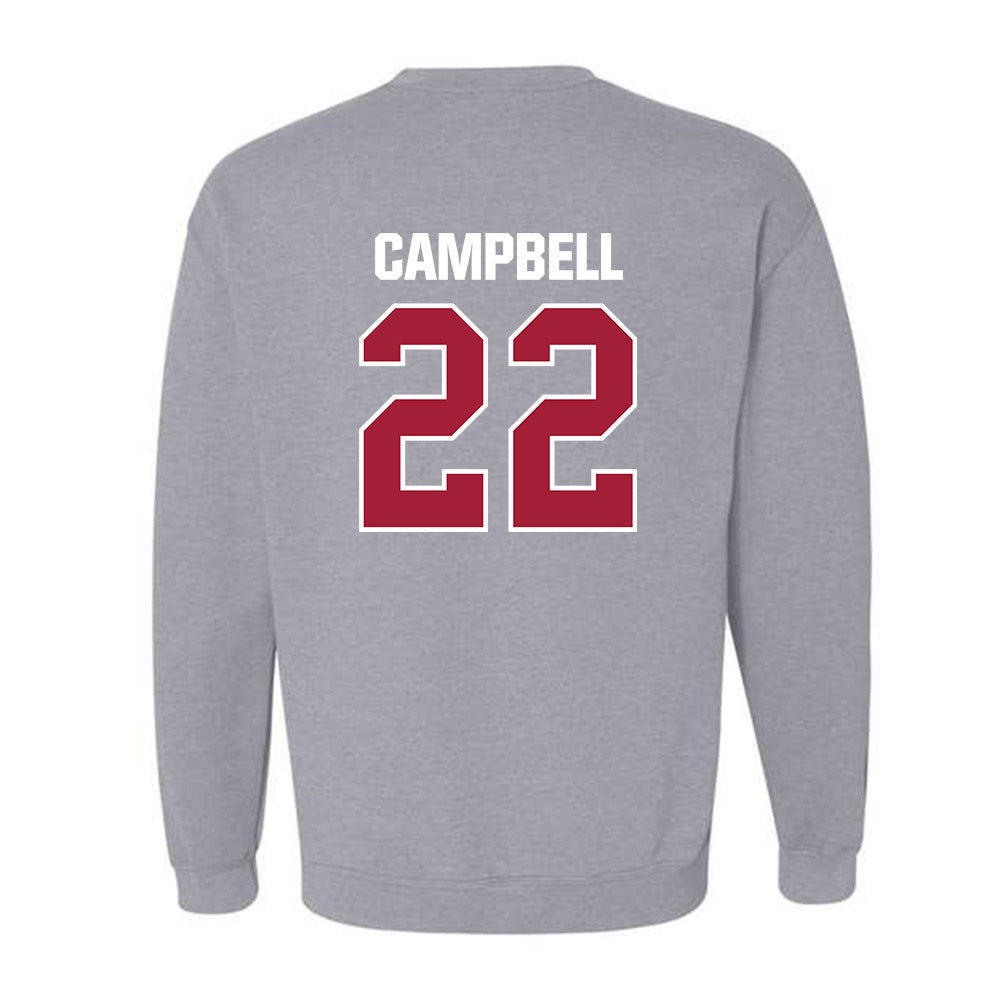 Indiana - NCAA Football : Jayreon Campbell - Classic Shersey Crewneck Sweatshirt-1