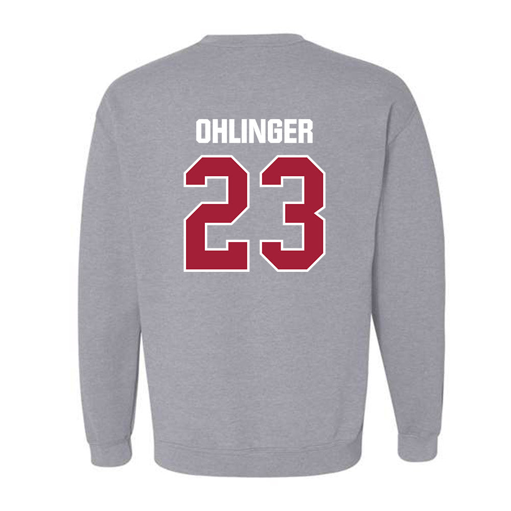 Indiana - NCAA Football : Henry Ohlinger - Classic Shersey Crewneck Sweatshirt-1