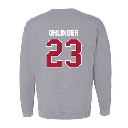 Indiana - NCAA Football : Henry Ohlinger - Classic Shersey Crewneck Sweatshirt-1