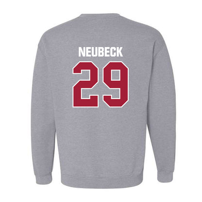 Indiana - NCAA Baseball : Tony Neubeck - Classic Shersey Crewneck Sweatshirt-1