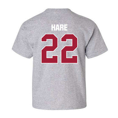 Indiana - NCAA Women's Basketball : Mackenzie Hare - Classic Shersey Youth T-Shirt-1