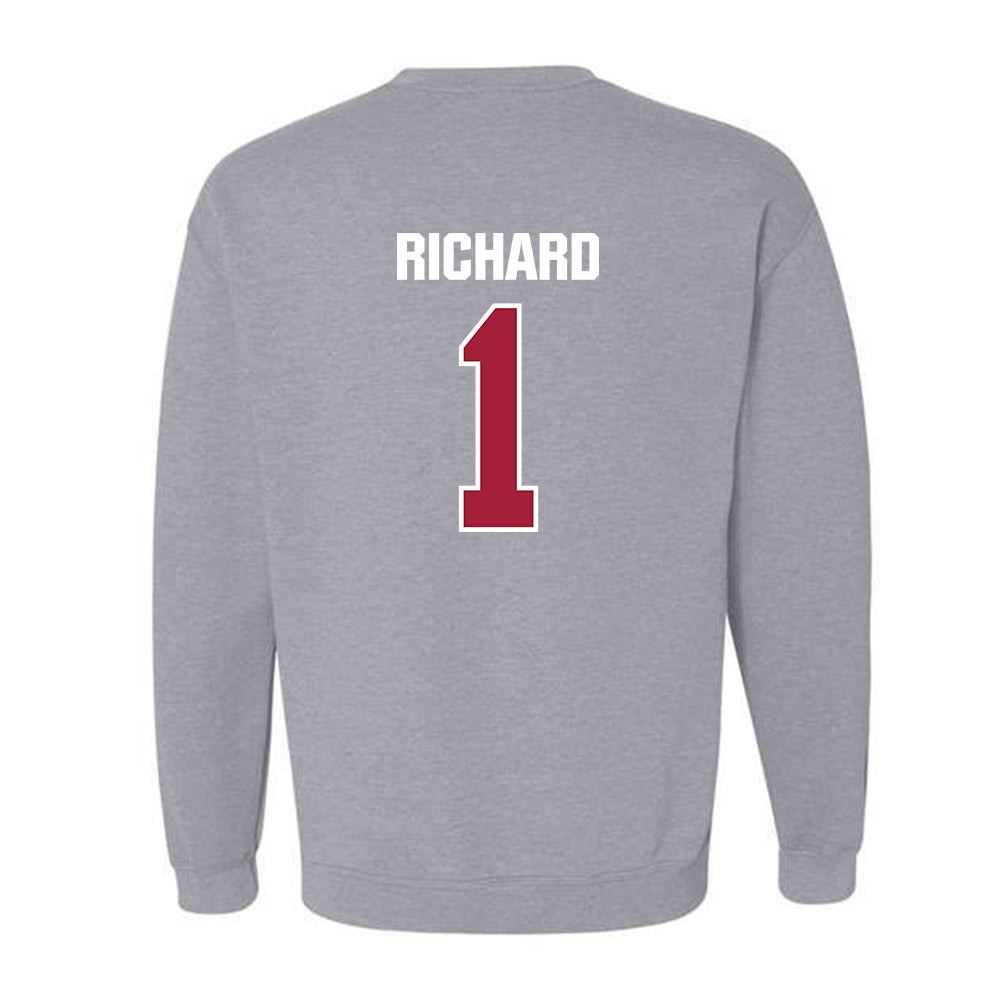 Indiana - NCAA Football : Turbo Richard - Classic Shersey Crewneck Sweatshirt-1