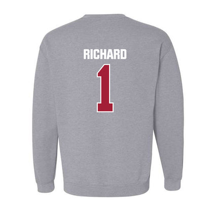 Indiana - NCAA Football : Turbo Richard - Classic Shersey Crewneck Sweatshirt-1