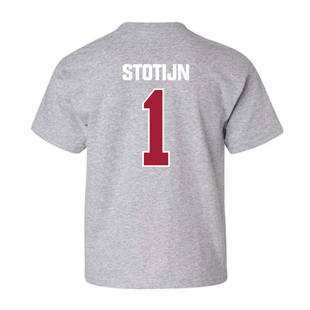 Indiana - NCAA Women's Basketball : Phoenix Stotijn - Classic Shersey Youth T-Shirt-1