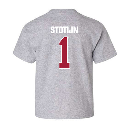 Indiana - NCAA Women's Basketball : Phoenix Stotijn - Classic Shersey Youth T-Shirt-1