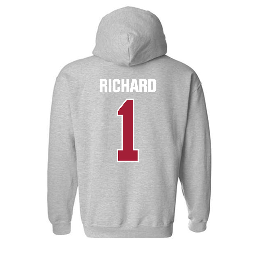 Indiana - NCAA Football : Turbo Richard - Classic Shersey Hooded Sweatshirt-1