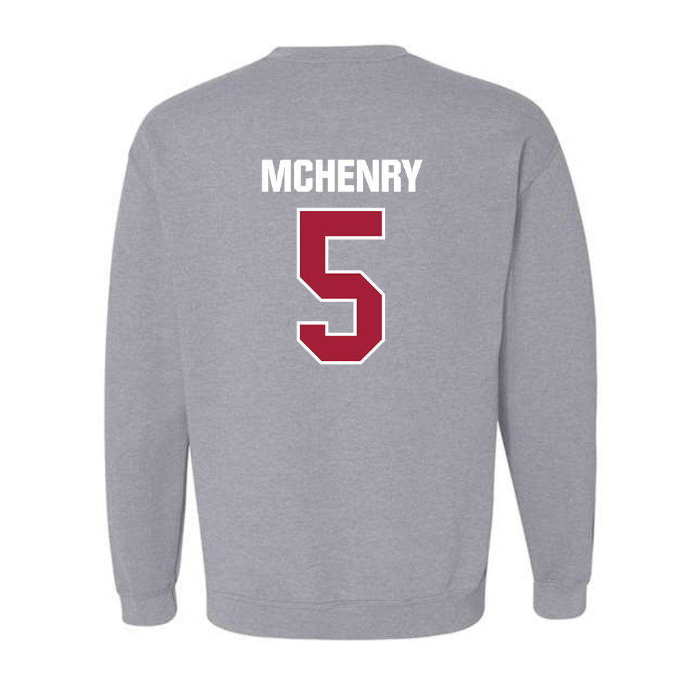 Indiana - NCAA Men's Soccer : Nicholas McHenry - Classic Shersey Crewneck Sweatshirt-1