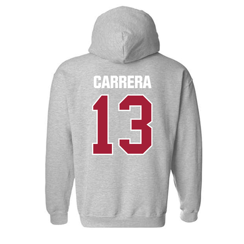 Indiana - NCAA Baseball : Xavier Carrera - Classic Shersey Hooded Sweatshirt-1