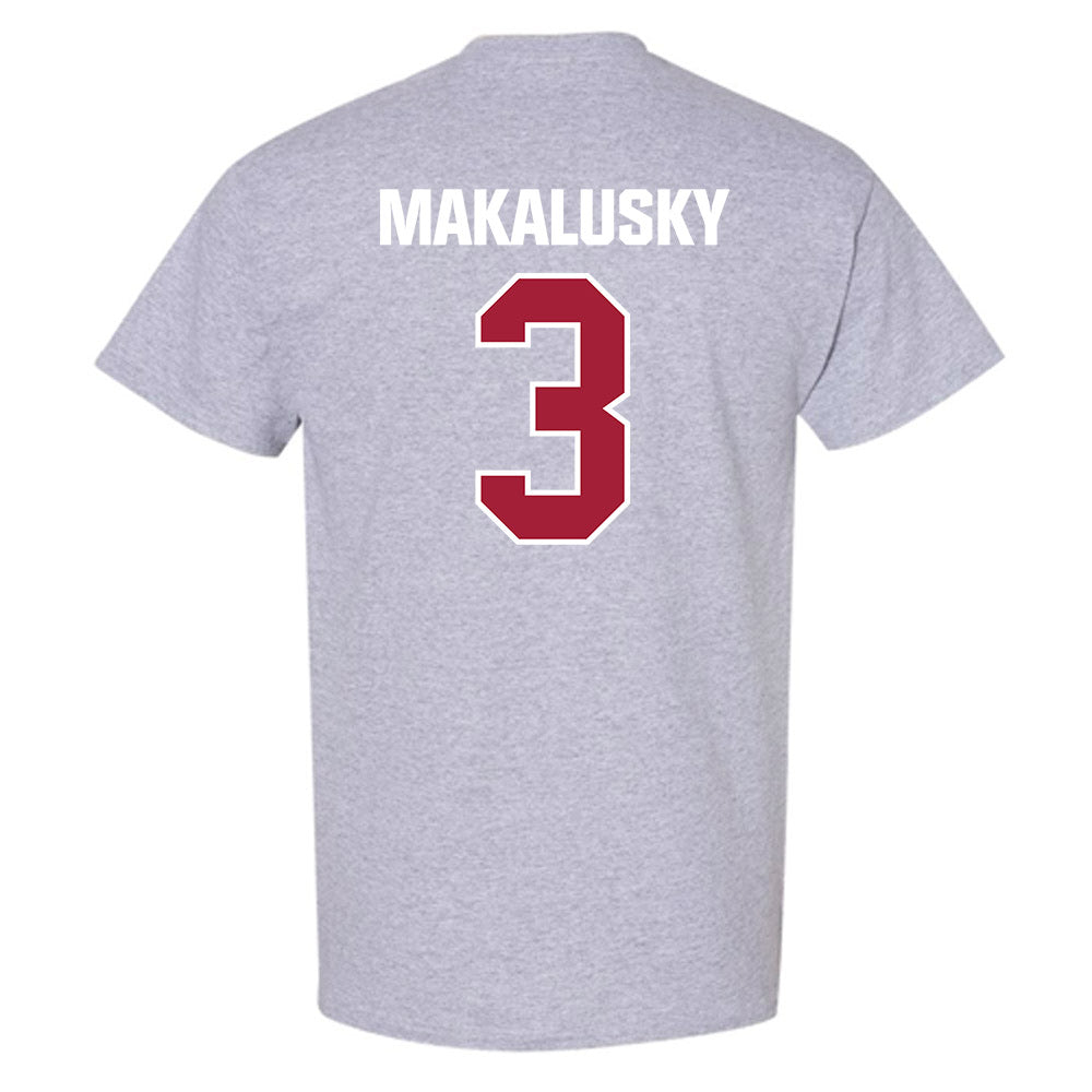 Indiana - NCAA Women's Basketball : Maya Makalusky - Classic Shersey T-Shirt-1