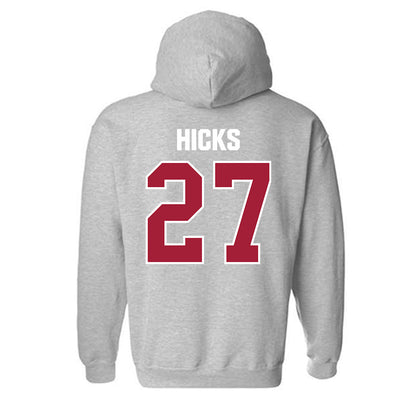Indiana - NCAA Football : Kasmir Hicks - Classic Shersey Hooded Sweatshirt-1
