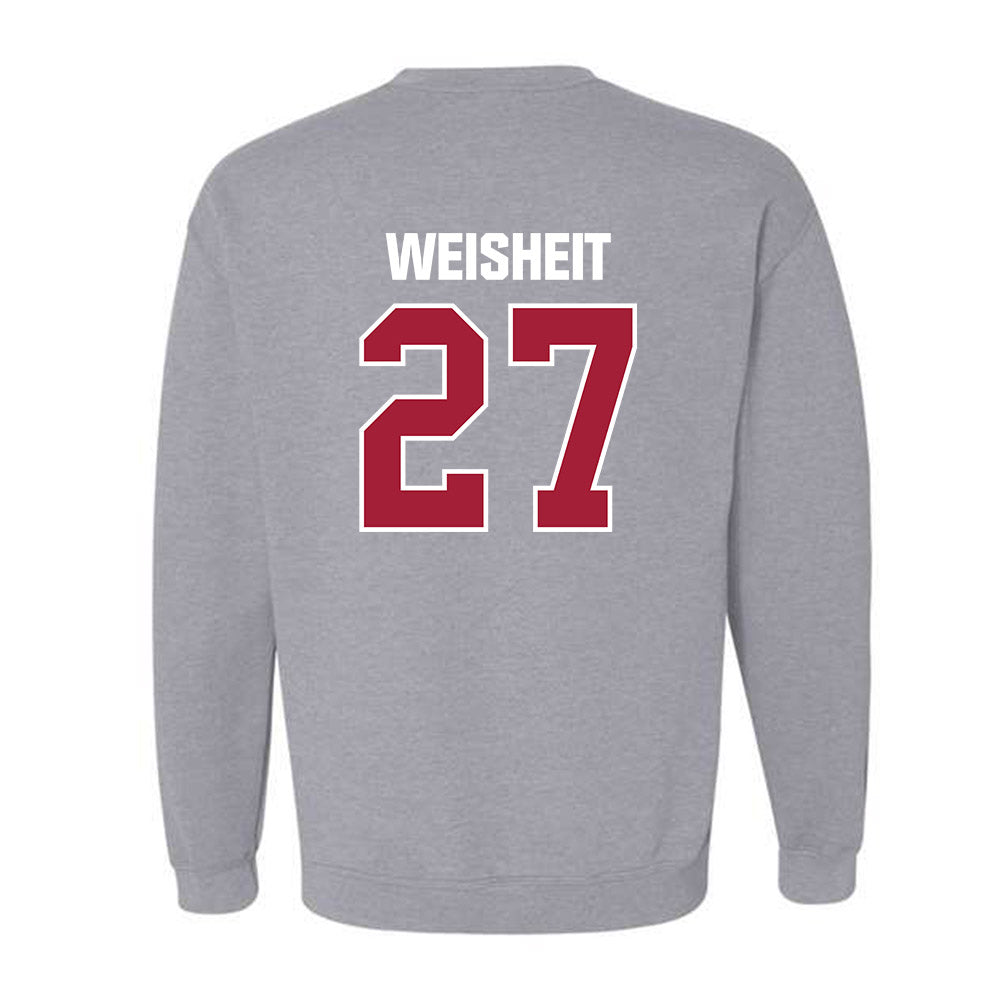 Indiana - NCAA Baseball : Clayton Weisheit - Classic Shersey Crewneck Sweatshirt-1