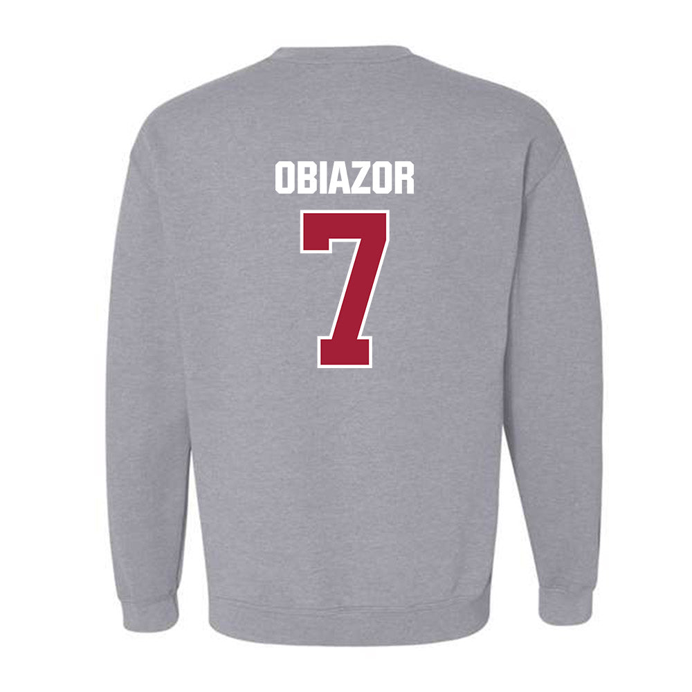 Indiana - NCAA Football : Chiddi Obiazor - Classic Shersey Crewneck Sweatshirt-1