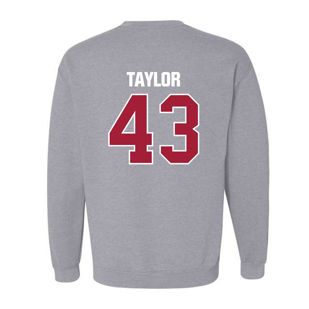 Indiana - NCAA Football : Bryce Taylor - Classic Shersey Crewneck Sweatshirt-1