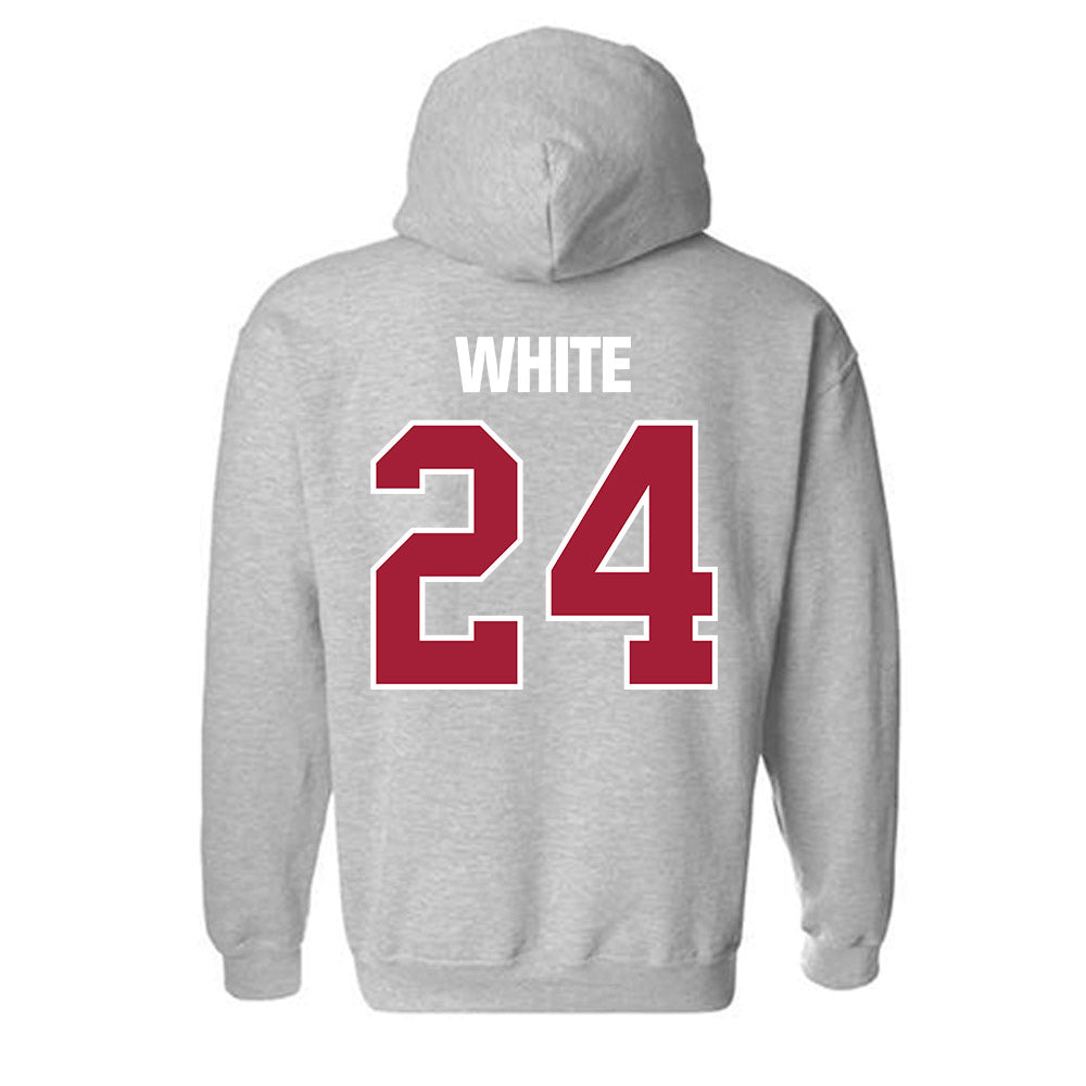 Indiana - NCAA Softball : Josie White - Classic Shersey Hooded Sweatshirt-1
