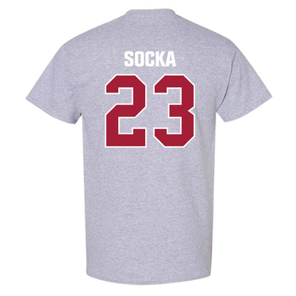 Indiana - NCAA Women's Basketball : Zania Socka - Classic Shersey T-Shirt-1
