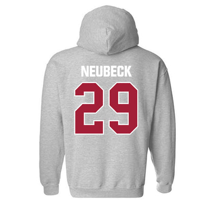 Indiana - NCAA Baseball : Tony Neubeck - Classic Shersey Hooded Sweatshirt-1